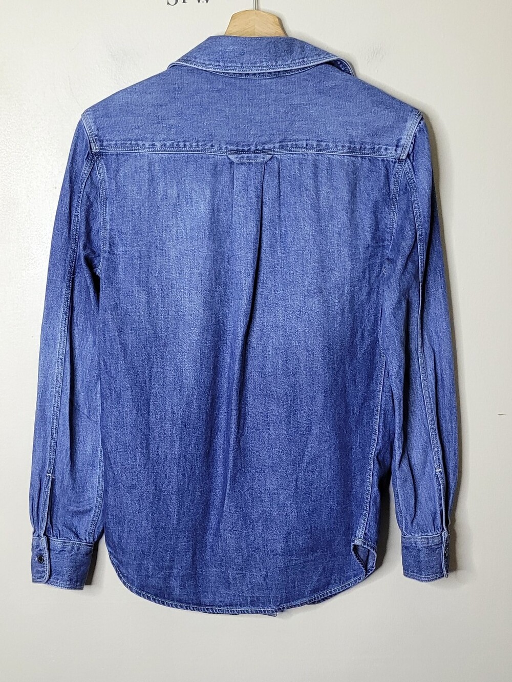 Armani Exchange Denim Button Up Shirt NWT - Picture 6 of 11